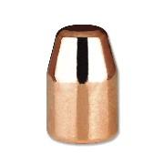 Copper bullet, shiny and smooth surface