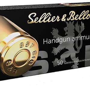 Sellier & Bellot handgun ammunition box