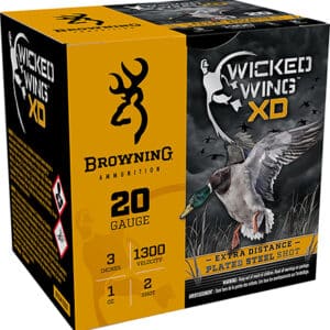 Browning Wicked Wing 20 Gauge Ammunition Box