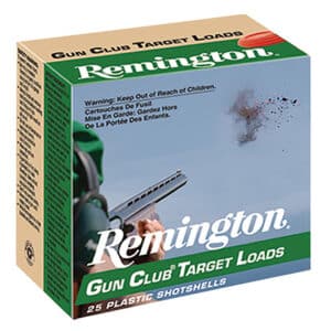 Remington Gun Club Target Loads, 25 Shotshells Box