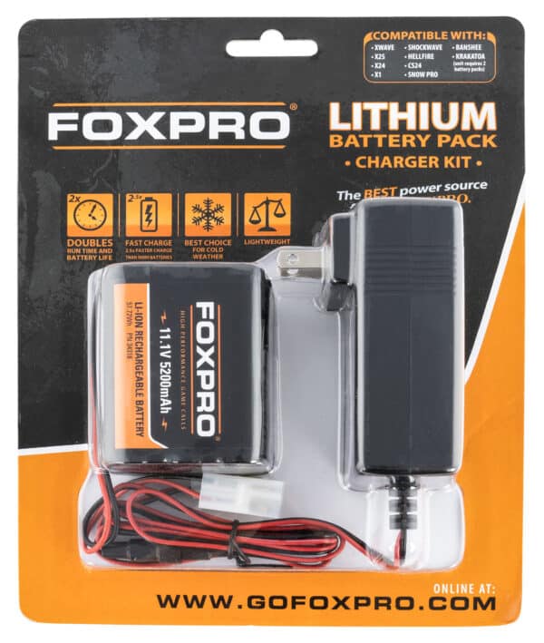 FOXPRO lithium battery charger pack for gadgets