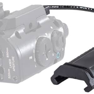 Surefire tactical laser device with pressure switch