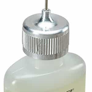 Hoppe's No. 9 lubricating oil bottle with applicator.