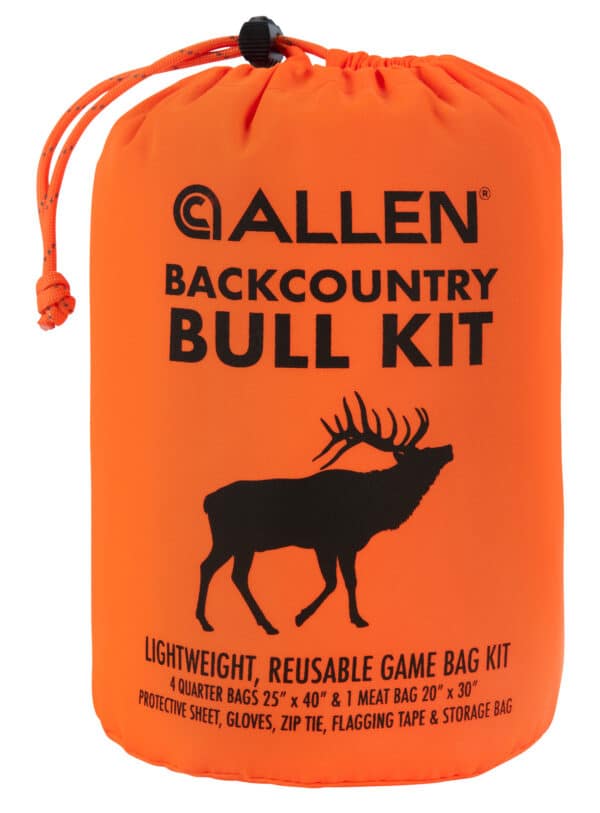 Allen Backcountry Bull Kit game bag, orange.