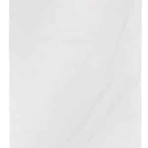 White laundry bag with drawstring closure.