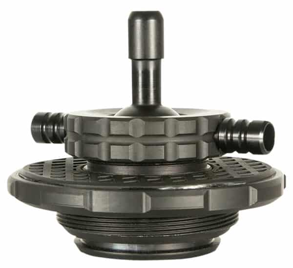 Industrial black pipe adapter with connectors