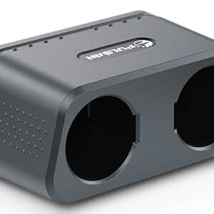 Dual socket plastic housing device