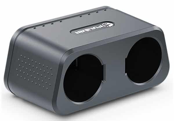 Dual socket plastic housing device