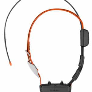 Garmin orange and black dog training collar