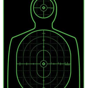 TRUGLO silhouette target for shooting practice.