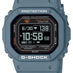 Casio G-Shock digital watch with heart rate display