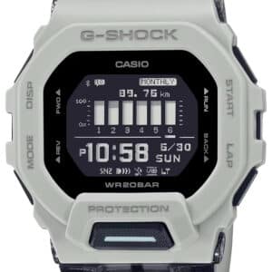Casio G-Shock digital watch, front view