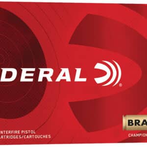 Federal 380 Auto ammunition box, 50 rounds.