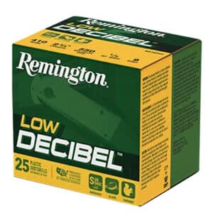 Remington Low Decibel Shotshells box