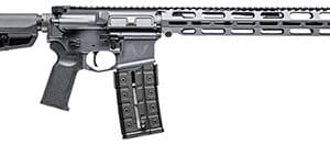 Modern semi-automatic rifle with extended barrel