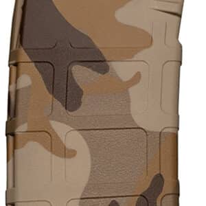 Camo-patterned rifle magazine