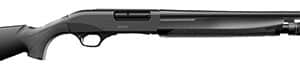 Black shotgun with long barrel