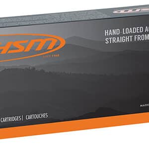 HSM 20 cartridges ammunition box, made in Montana.