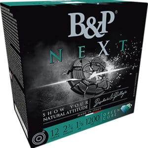 B&P Next shotgun shell box packaging