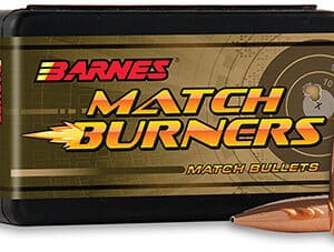 Barnes Match Burners bullets packaging