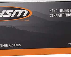 HSM ammunition box, 20 cartridges, Montana made.