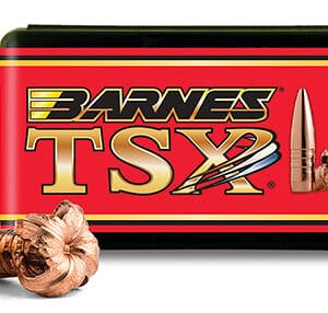 Barnes TSX bullets and packaging display