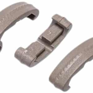Brown plastic clip locks for DIY projects.