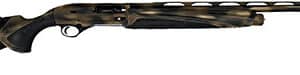 Camouflage shotgun with vented rib barrel