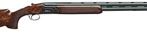 Double-barrel shotgun with wooden stock