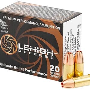 Lehigh Defense ammunition box and bullets