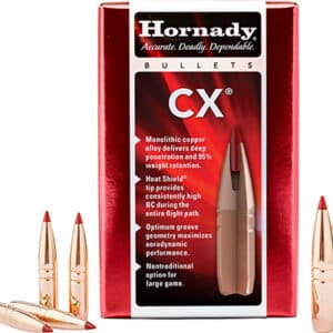 Hornady CX hunting bullets packaging and product