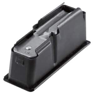 Winchester rifle magazine with black finish