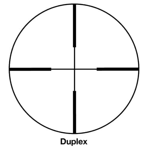 32007 reticle.jpg Duplex reticle crosshair illustration diagram