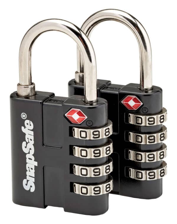 Combination padlocks with TSA approval