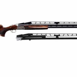Double-barrel shotgun with interchangeable barrels