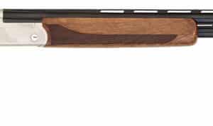 Side view of double-barreled shotgun