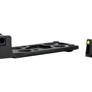 Gun sight mount with rear and front sights