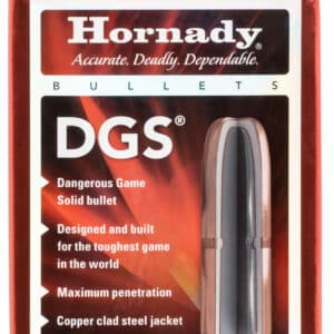 Hornady DGS bullet packaging for hunting