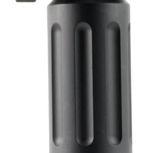 Black tactical QD suppressor attachment