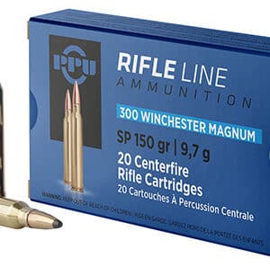300 Winchester Magnum cartridges and box