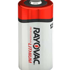 Rayovac professional lithium battery close-up