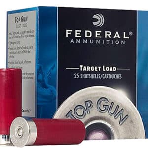 Federal ammunition box with shotgun shells