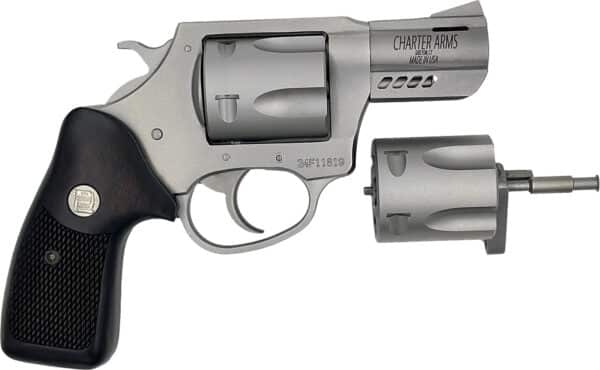 Charter Arms revolver with extra cylinder