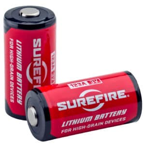 Surefire lithium batteries for high-drain devices