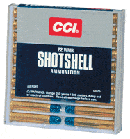CCI 22 WMR Shotshell Ammunition Box