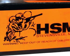 HSM ammunition box with safety warning