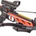 Compound crossbow with scope and ergonomic design