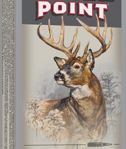 Winchester Power Point ammo with deer illustration.