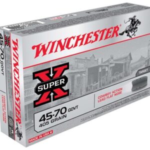Winchester Super X ammunition box, 45-70 Govt, 405 grain