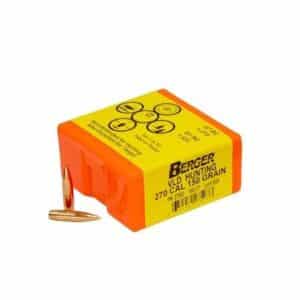 Berger VLD Hunting bullets, 270 Cal 150 Grain